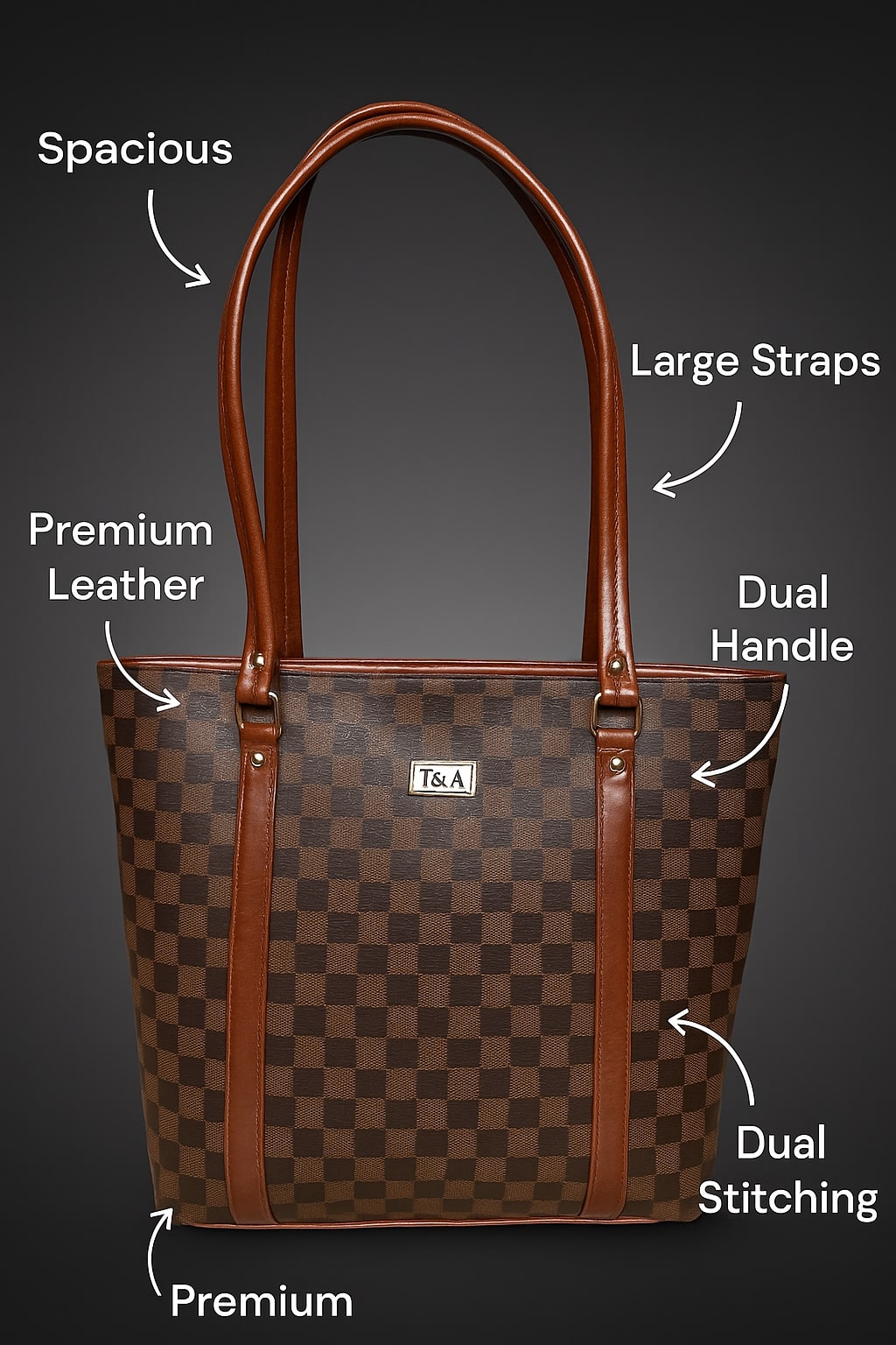 T&A Victoria Tote | Brown |