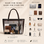 T&A Chelsea Work Tote | Expresso Brown |