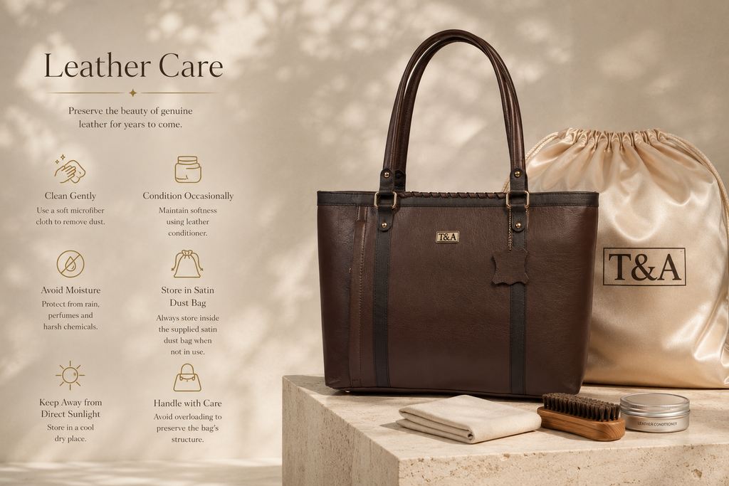 T&A Chelsea Work Tote | Expresso Brown |