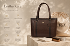 T&A Chelsea Work Tote | Expresso Brown |