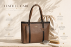 T&A Chelsea Work Tote | Saddle Tan |