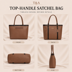 T&A Chelsea Work Tote | Saddle Tan |