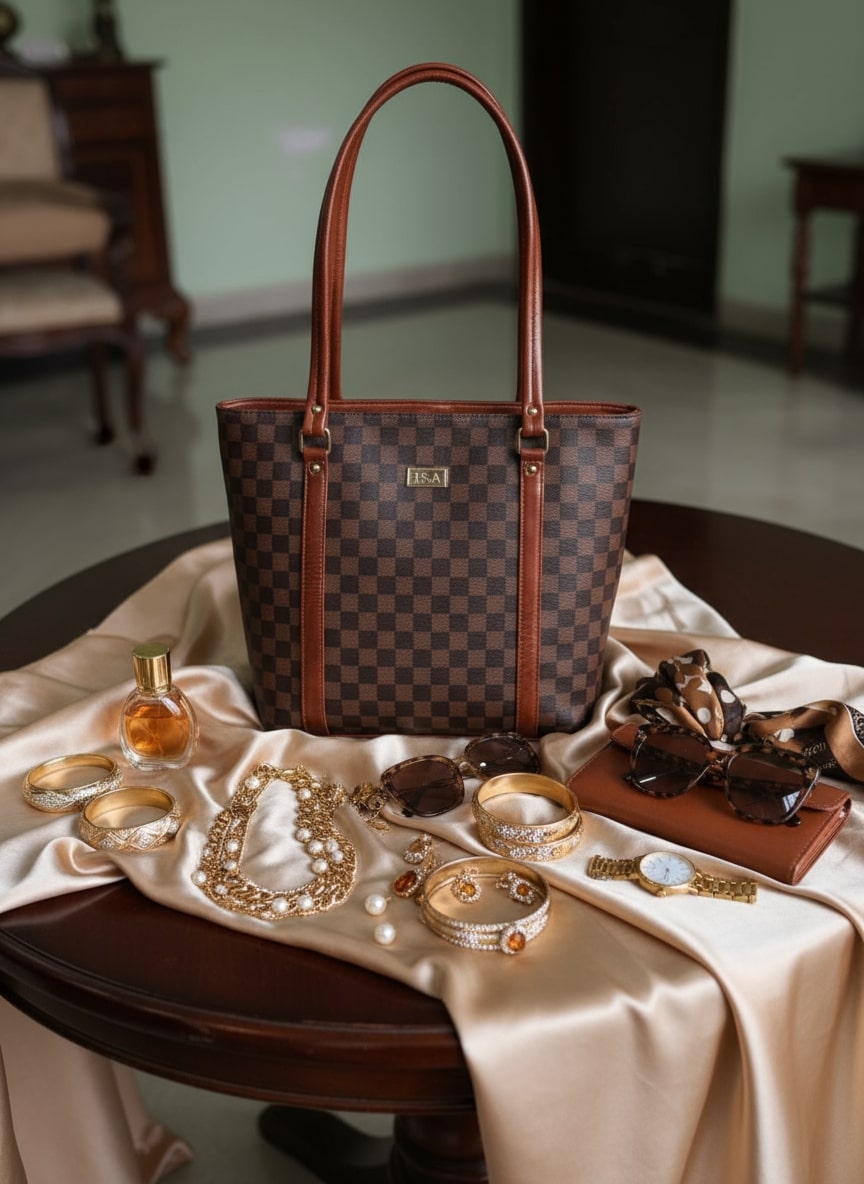 T&A Victoria Tote | Brown |