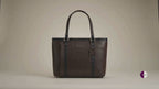T&A Chelsea Work Tote | Expresso Brown |