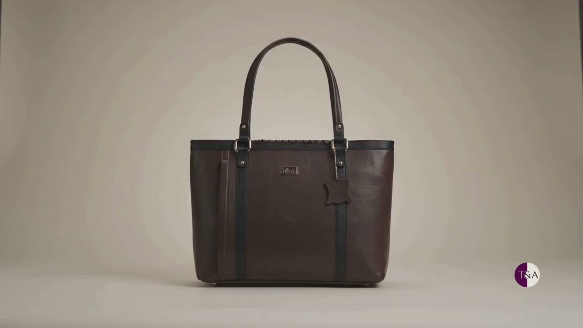 T&A Chelsea Work Tote | Expresso Brown |